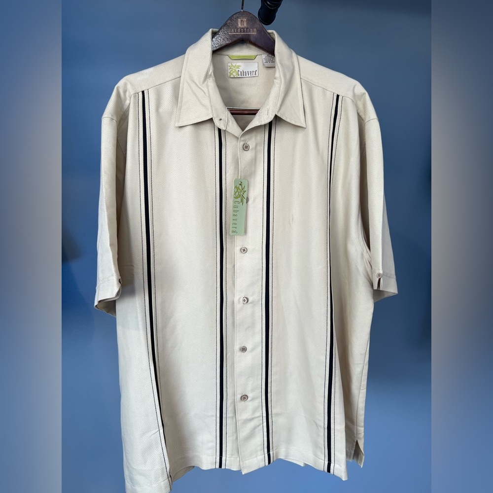 Cubavera button down shirt. XXL, new with tags